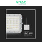 Immagine 14 - V-Tac VT-120W Faro LED Floodlight 15W IP65 Colore Bianco con Pannello Solare e Telecomando - SKU 7844 / 7843
