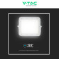 Immagine 12 - V-Tac VT-80W Faro LED Floodlight 10W IP65 Colore Bianco con Pannello Solare e Telecomando - SKU 7842 / 7841