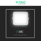 Immagine 11 - V-Tac VT-40W Faro LED Floodlight 6W IP65 Colore Bianco con Pannello Solare e Telecomando - SKU 7840 / 7839