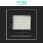 Immagine 14 - V-Tac VT-120W Faro LED Floodlight 15W IP65 Colore Nero con Pannello Solare e Telecomando - SKU 7826 / 7825