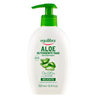 Equilibra Aloe Detergente Mani Delicato con Aloe Vera per l'Igiene Quotidiana...