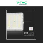 Immagine 10 - V-Tac VT-240W Faro LED Floodlight 30W IP65 Colore Bianco con Pannello Solare e Telecomando - SKU 7848 / 7847