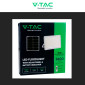 Immagine 17 - V-Tac VT-240W Faro LED Floodlight 30W IP65 Colore Bianco con Pannello Solare e Telecomando - SKU 7848 / 7847