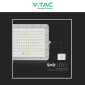 Immagine 10 - V-Tac VT-180W Faro LED Floodlight 20W IP65 Colore Bianco con Pannello Solare e Telecomando - SKU 7846 / 7845