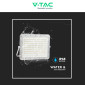 Immagine 15 - V-Tac VT-180W Faro LED Floodlight 20W IP65 Colore Bianco con Pannello Solare e Telecomando - SKU 7846 / 7845