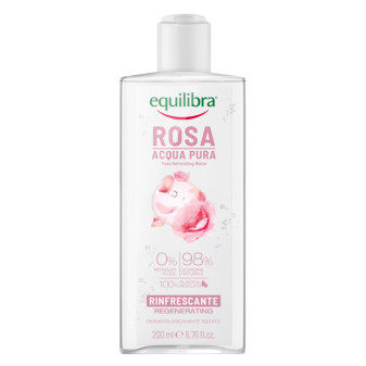 Equilibra Rosa Ialuronica Acqua Pura Rinfrescante Tonico Multiattivo Deterge...