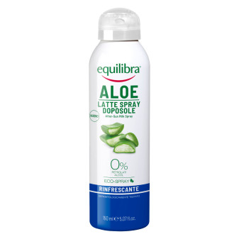Equilibra Aloe Latte Spray Doposole Rinfrescante Lenitivo con 40% Aloe Vera...