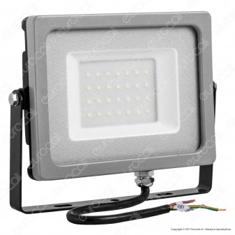 V-Tac VT-4933 Faretto LED SMD 30W Ultra Sottile da Esterno Colore
