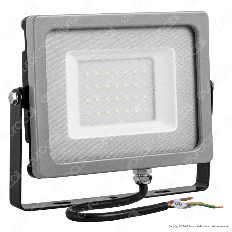 V-Tac VT-4933 Faretto LED SMD 30W Ultra Sottile da Esterno Colore