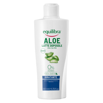 Equilibra Aloe Latte Doposole Idratante Lenitivo da 200 ml
