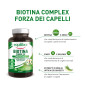 Immagine 2 - Equilibra Biotina Complex Forza dei Capelli Integratore Alimentare Beauty Capelli Pelle Unghie - Barattolo da 90 Capsule
