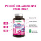 Immagine 3 - Equilibra Collagene Q10 Acido Ialuronico Integratore Alimentare Pelle e Bellezza - Barattolo da 90 Compresse