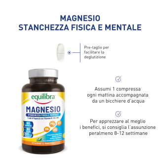 Equilibra Magnesio Integratore Alimentare Stanchezza Fisica Mentale