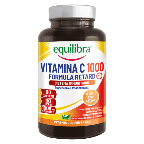 Equilibra Vitamina C 1000 Integratore Alimentare Stanchezza Equilibra Vitamina C 1000 Integratore Alimentare Stanchezza