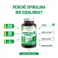 Immagine 3 - Equilibra Spirulina Bio Integratore Alimentare Azione Ricostituente Sostegno Organismo - Barattolo da 240 Compresse