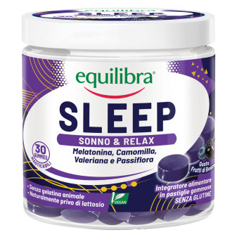 Equilibra Sleep Sonno e Relax Integratore Alimentare Melatonina e Camomilla...