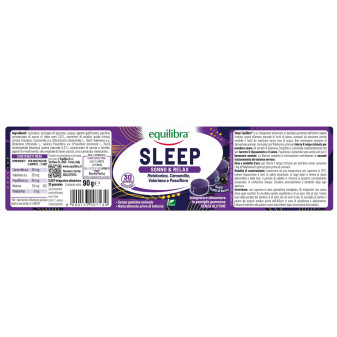 Equilibra Sleep Sonno e Relax Integratore Alimentare Melatonina