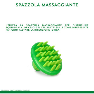Equilibra Kit Drena Specialist Integratore Crio Gel Spazzola
