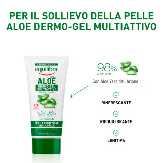 Equilibra Extra Aloe Dermo Gel Multiattivo Aloe Vera Flacone 300ml