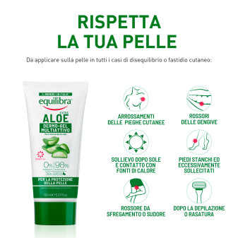 Equilibra Extra Aloe Dermo Gel Multiattivo Aloe Vera Flacone 300ml
