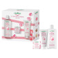 Immagine 1 - Equilibra Kit Viso Rosa Ialuronica Idratante con Sapone Solido Detergente + Crema + Acqua Pura Rinfrescante - Set da 3 prodotti