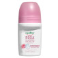 Equilibra Rosa Ialuronica Deo Roll On Delicatezza Deodorante Acido Ialuronico per Pelli Sensibili Senza Alcol - Flacone da 50ml