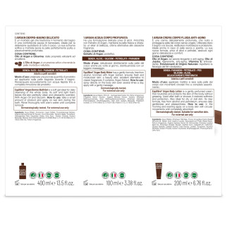 Equilibra Kit Argan con Acqua Profumata Crema Anti Aging Dermo Bagno
