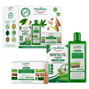 Equilibra Kit Hair Specialist con Fiale Anti-Caduta + Integratore Biofoltil +...