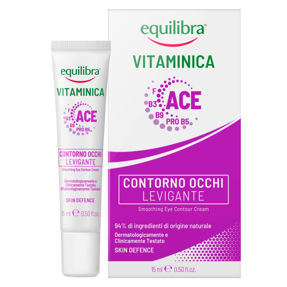 Equilibra Vitaminica ACE Contorno Occhi Levigante da 15ml Equilibra Vitaminica ACE Contorno Occhi Levigante da 15ml