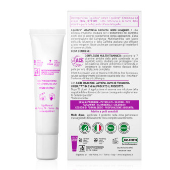 Equilibra Vitaminica ACE Contorno Occhi Levigante da 15ml
