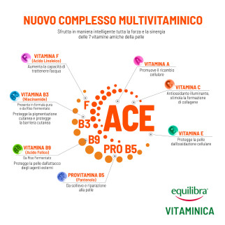Equilibra Vitaminica ACE Crema Viso Fattore Difesa 365 Giorni da 75 ml