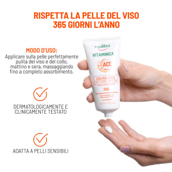 Equilibra Vitaminica ACE Crema Viso Fattore Difesa 365 Giorni da 75 ml