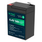 Immagine 1 - V-Tac VT-6.4V5AH-L Batteria LiFePO4 6,4V 5Ah con Attacchi T2 IP55 - SKU 11943