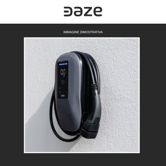 Daze Cavo di Ricarica AC Tipo 2 7,4kW Monofase IP55 Grigio 5m