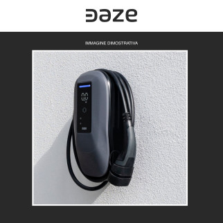Daze Cavo di Ricarica AC Tipo 2 7,4kW Monofase IP55 Grigio 5m