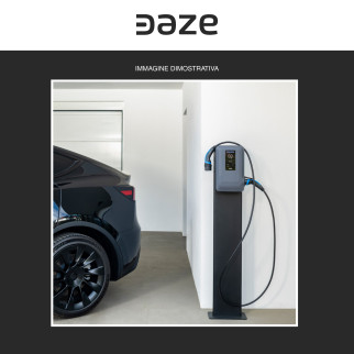 Daze Cavo di Ricarica AC Tipo 2 7,4kW Monofase IP55 Grigio 5m