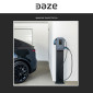 Immagine 5 - Daze Cavo di Ricarica AC Tipo 2 22kW Trifase IP55 Colore Grigio Lunghezza 5m Compatibile con Dazebox - mod. CB0232TG