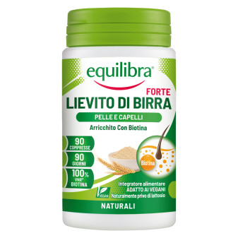 Equilibra Lievito di Birra Forte Integratore Alimentare per Pelle e Capelli...