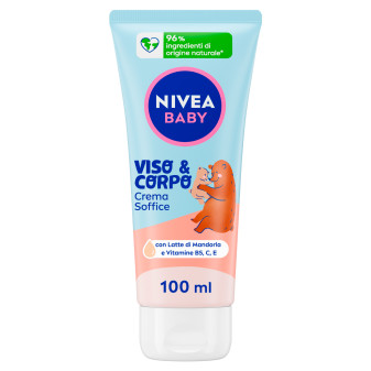 Nivea Baby Crema Idratante Viso e Corpo Protezione Delicata Formula Vegana -...