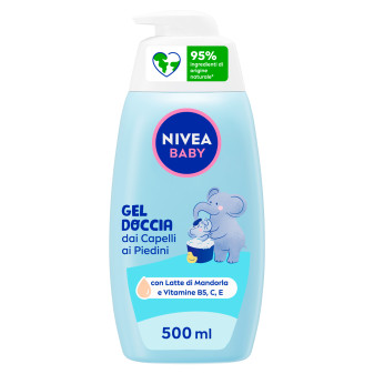Detergente Dai Capelli Ai Piedini Flacone da 500ml NIVEA Baby