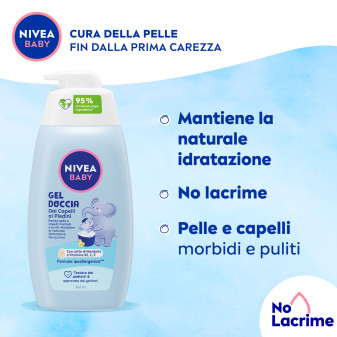 Detergente Dai Capelli Ai Piedini Flacone da 500ml NIVEA Baby