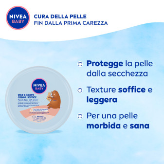Crema Soffice Idratante Confezione da 200ml NIVEA Baby