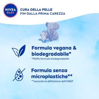 Bagnetto Corpo e Capelli Soffici Bolle Flacone da 450ml NIVEA Baby