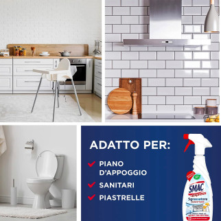 Sgrassatore Spray Disinfettante Presidio Medico Chirurgico Smac Express