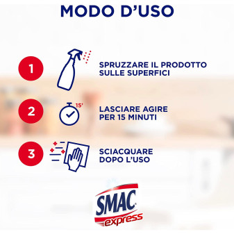 Sgrassatore Spray Disinfettante Presidio Medico Chirurgico Smac Express