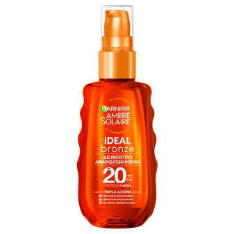 Garnier Ambre Solaire Ideal Bronze Olio Protettivo SPF 20