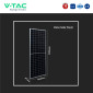 Immagine 6 - V-Tac Kit 4.95kW 11 Pannelli Solari Fotovoltaici 450W IP68 + Inverter Monofase Ibrido 5kW CEI 0-21 - SKU 11553 + 11547