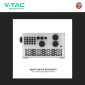 Immagine 5 - V-Tac Kit Fotovoltaico Inverter Trifase Ibrido 50kW IP65 + 12 Accumulatori BMS LiFePO4 614,1V 100Ah 61,44kW CEI-016 - SKU 22022