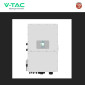 Immagine 7 - V-Tac Kit Fotovoltaico Inverter Trifase Ibrido 50kW IP65 + 12 Accumulatori BMS LiFePO4 614,1V 100Ah 61,44kW CEI-016 - SKU 22022