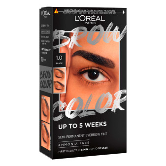 L'Oréal Paris Brow Color Tinta Semi Permanente per Sopracciglia Effetto...